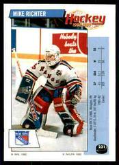 Mike Richter #231 Hockey Cards 1992 Panini Stickers Prices