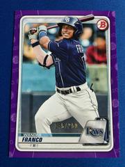 Wander Franco [Purple] #BP-1 Baseball Cards 2020 Bowman Paper Prospects Prices