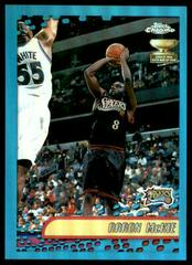 Aaron McKie [Refractor] Basketball Cards 2001 Topps Chrome Prices