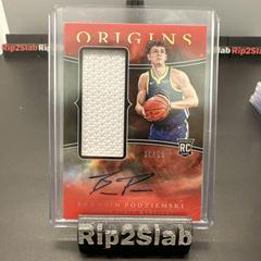 Brandin Podziemski [Red] #8 Basketball Cards 2023 Panini Origins Rookie Jersey Autograph Prices
