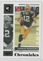 Aaron Rodgers [Black] #35 Football Cards 2020 Panini Chronicles Prices