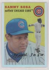 Sammy Sosa [Retrofractor] #THC11 Baseball Cards 2003 Topps Heritage Chrome Prices