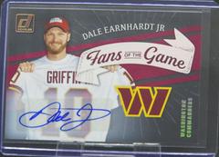 Dale Earnhardt Jr [Autograph] Football Cards 2022 Panini Donruss Fans of the Game Prices