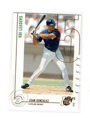 Juan Gonzalez [Die Cut] Baseball Cards 2002 Topps Ten Prices