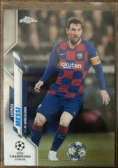 Lionel Messi #1 Soccer Cards 2019 Topps Chrome UEFA Champions League Prices