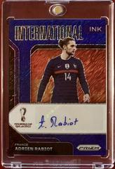 Adrien Rabiot [Blue Shimmer] Soccer Cards 2022 Panini Prizm World Cup Signatures Prices