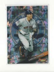 Carlos Correa [Atomic Refractor] Baseball Cards 2015 Bowman's Best Prices