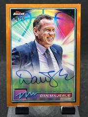 Dan Majerle [Orange Refractor] #FA-DMJ Basketball Cards 2021 Topps Finest Autographs Prices