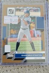 Giancarlo Stanton [Artist Proof] Baseball Cards 2022 Panini Donruss Prices