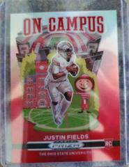 Justin Fields #OC-JF Football Cards 2021 Panini Prizm Draft Picks On Campus Prices