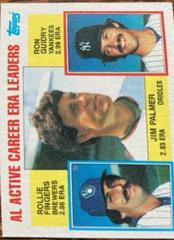 AL Active Career [ERA Leaders] #717 Baseball Cards 1984 Topps Prices
