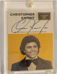 Christopher Knight Baseball Cards 2014 Panini Golden Age Historic Signatures Prices