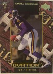 Randall Cunningham Football Cards 1999 Upper Deck Ovation Prices