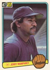 Jerry Mumphrey #360 Baseball Cards 1983 Donruss Prices