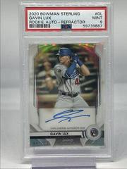 Gavin Lux [Refractor] Baseball Cards 2020 Bowman Sterling Rookie Autographs Prices