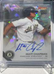 Matt Chapman [Atomic Refractor] #MCH Baseball Cards 2015 Bowman's Best of Autographs Prices