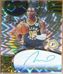 Bennedict Mathurin #15 Basketball Cards 2023 Panini Revolution Autograph Prices