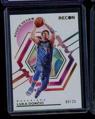 Luka Doncic #7 Basketball Cards 2023 Panini Recon Rookie Review Prices