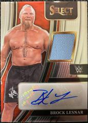 Brock Lesnar #AM-BLS Wrestling Cards 2022 Panini Select WWE Autograph Memorabilia Prices