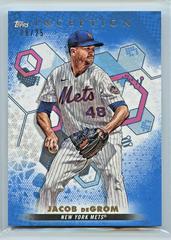 Jacob deGrom [Blue] #72 Baseball Cards 2022 Topps Inception Prices