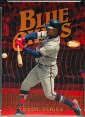 Ozzie Albies [Red] #OA Baseball Cards 2019 Topps Finest Blue Chips Prices