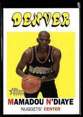 Mamadou N'Diaye #50 Basketball Cards 2000 Topps Heritage Prices