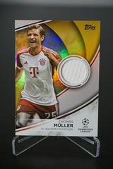 Thomas Muller [Gold Foilboard] #TS-TM Soccer Cards 2023 Topps UEFA Club Superstar Relic Prices