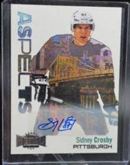 Sidney Crosby [Autograph] Hockey Cards 2022 Skybox Metal Universe Aspects Prices
