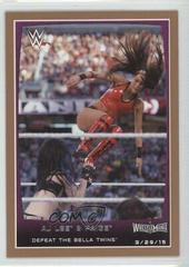 AJ Lee, Paige [Bronze] Wrestling Cards 2015 Topps WWE Road to Wrestlemania Prices