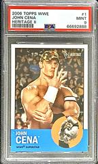 John Cena #1 Wrestling Cards 2006 Topps Heritage II WWE Prices