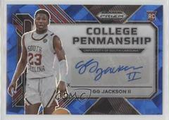 GG Jackson II [Blue Ice] #CP-GGJ Basketball Cards 2023 Panini Prizm Draft Picks College Penmanship Autographs Prices