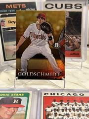 Paul Goldschmidt [Gold] Baseball Cards 2014 Bowman Platinum Prices