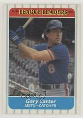 Gary Carter #5 Baseball Cards 1986 Fleer League Leaders Prices