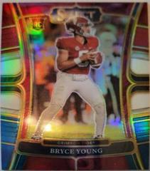 Bryce Young [Tri Color] #1 Football Cards 2023 Panini Select Draft Picks Prices