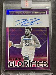 Karl Anthony Towns [Purple] Basketball Cards 2021 Panini Recon Glorified Signatures Prices
