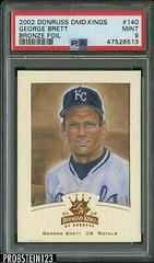 George Brett [Bronze Foil] #140 Baseball Cards 2002 Donruss Diamond Kings Prices