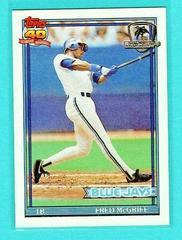 Fred McGriff Baseball Cards 1991 Topps Desert Shield Prices