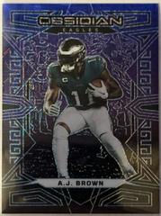 A.J. Brown [Deep Sea Mojo Electric Etch] #78 Football Cards 2023 Panini Obsidian Prices