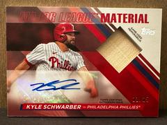 Kyle Schwarber [Red] #MLMA-KSC Baseball Cards 2024 Topps Major League Material Autograph Prices