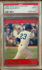 Ryne Sandberg #56 Baseball Cards 1992 Star Gold Edition Prices
