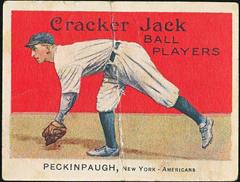 Roger Peckinpaugh #91 Baseball Cards 1915 Cracker Jack Prices