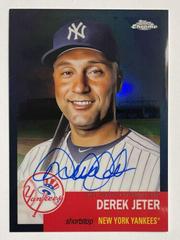 Derek Jeter [Black] #CPA-DJ Baseball Cards 2022 Topps Chrome Platinum Anniversary Autographs Prices
