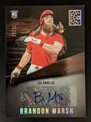 Brandon Marsh [Silver] #RA-BM Baseball Cards 2022 Panini Capstone Rookie Autographs Prices