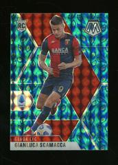 Gianluca Scamacca [Choice Peacock Mosaic] Soccer Cards 2020 Panini Mosaic Serie A Prices