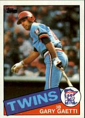 Gary Gaetti #304 Baseball Cards 1985 Topps Prices