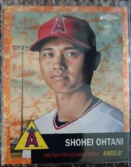 Shohei Ohtani [Toile White Orange] Baseball Cards 2022 Topps Chrome Platinum Anniversary Prices
