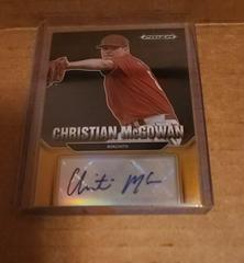 Christian McGowan [Gold] Baseball Cards 2022 Panini Prizm Draft Picks Autographs Prices