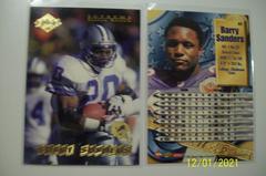 Barry Sanders #60 Football Cards 1998 Collector's Edge Supreme Season Review Prices
