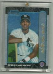 Willi Mo Pena [Refractor] #401 Baseball Cards 1999 Bowman Chrome Gold Prices
