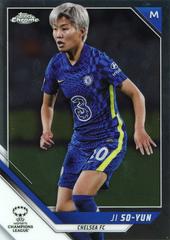 Ji So Yun Soccer Cards 2021 Topps Chrome UEFA Women’s Champions League Prices